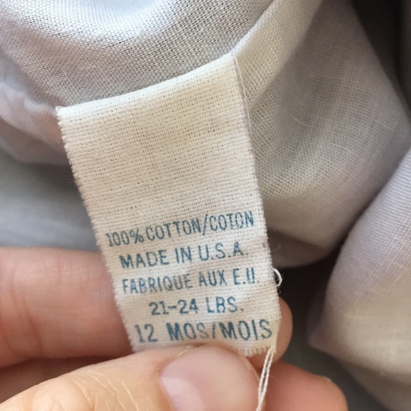 Vintage boys 12 month velvet lined short alls - Picture 6 of 6